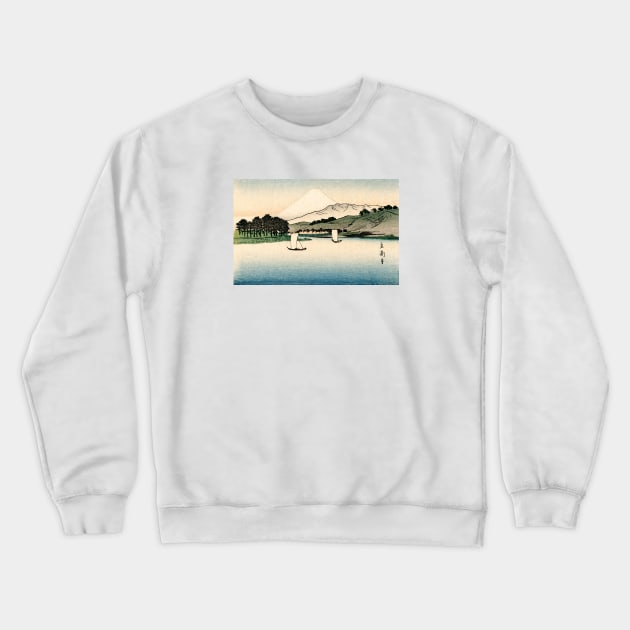 19th C. Japanese Sailing Ships Crewneck Sweatshirt by historicimage